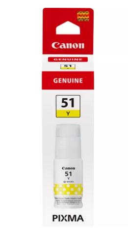Canon GI-51 Y Tintenpatrone für G1520, G2520, G2560, G3520, G3560 gelb Canon GI-51 Y Tintenpatrone für G1520, G2520, G2560, G3520, G3560 gelb