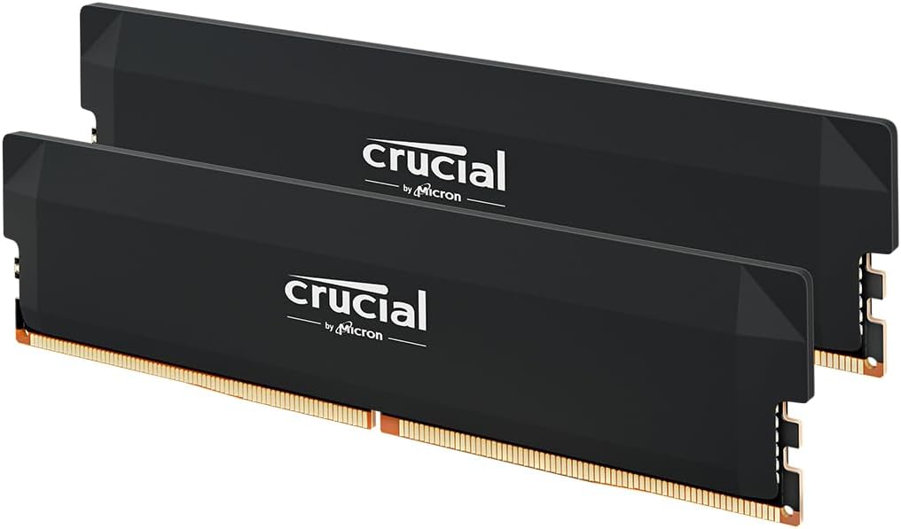 DDR5 RAM Crucial Pro OC 32GB (2x16) 6000MHz PC5-38400 CL36 DDR5 RAM Crucial Pro OC 32GB (2x16) 6000MHz PC5-38400 CL36
