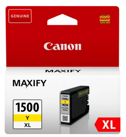 Canon PGI-1500XL Y Tintenpatrone für MAXIFY MB2150 MB2350 MB2750, gelb Canon PGI-1500XL Y Tintenpatrone für MAXIFY MB2150 MB2350 MB2750, gelb