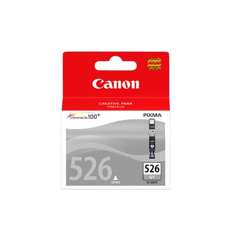 Canon CLI-526GY Tintenpatrone für iP4820 iP4850 iP4950 MG5150 MG6150 MG8150 MX895, grau Canon CLI-526GY Tintenpatrone für iP4820 iP4850 iP4950 MG5150 MG6150 MG8150 MX895, grau