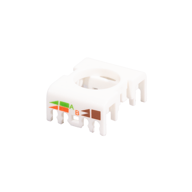 Keystone Jack RJ45 24er-Pack Cat.6A STP SlimLine 14.5mm 22-26 AWG + Installationswerkzeug