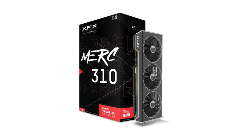 XFX Radeon RX 7900 XT MERC310 20GB DDR6, HDMI / 3xDP, PCIe 4.0 XFX Radeon RX 7900 XT MERC310 20GB DDR6, HDMI / 3xDP, PCIe 4.0