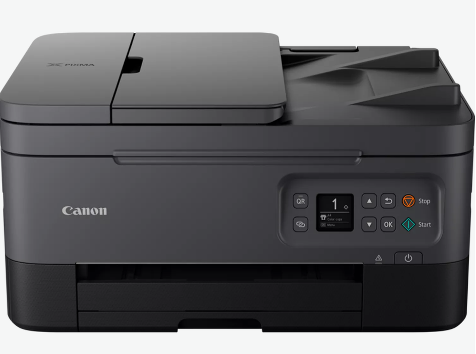 Canon Pixma TS7450i Tintenstrahldrucker Scanner Kopierer, TFT Display, Duplex, USB WLAN, schwarz Canon Pixma TS7450i Tintenstrahldrucker Scanner Kopierer, TFT Display, Duplex, USB WLAN, schwarz