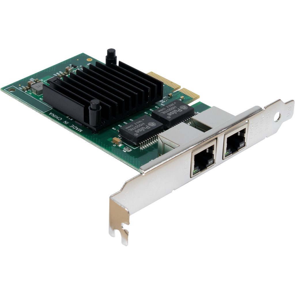Argus ST-727 Dual Netzwerkkarte Intel® i350 2xRJ45 10/100/1000 Mbps, PCIe x4 Argus ST-727 Dual Netzwerkkarte Intel® i350 2xRJ45 10/100/1000 Mbps, PCIe x4