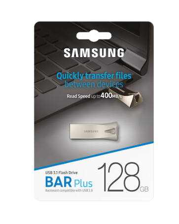 Samsung BAR Plus USB-Stick 128GB USB 3.1 Titan Grey L400/S110 MB/s