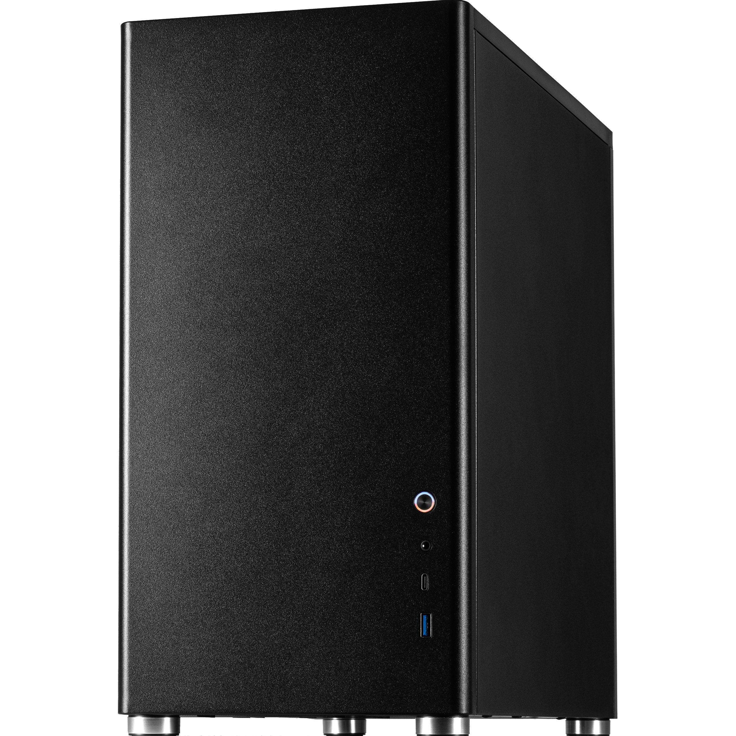 Miditower IT X2 Duplex Pro Gehäuse ohne Netzteil, USB 3.0 / USB-C, schwarz