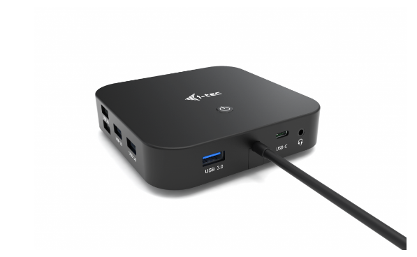 I-TEC USB-C Dual Display MST Docking Station 2x DP 1x GLAN 3x USB 3.1 2x USB 2.0 1x USB-C-Datei 1x Audio/Mic Jack
