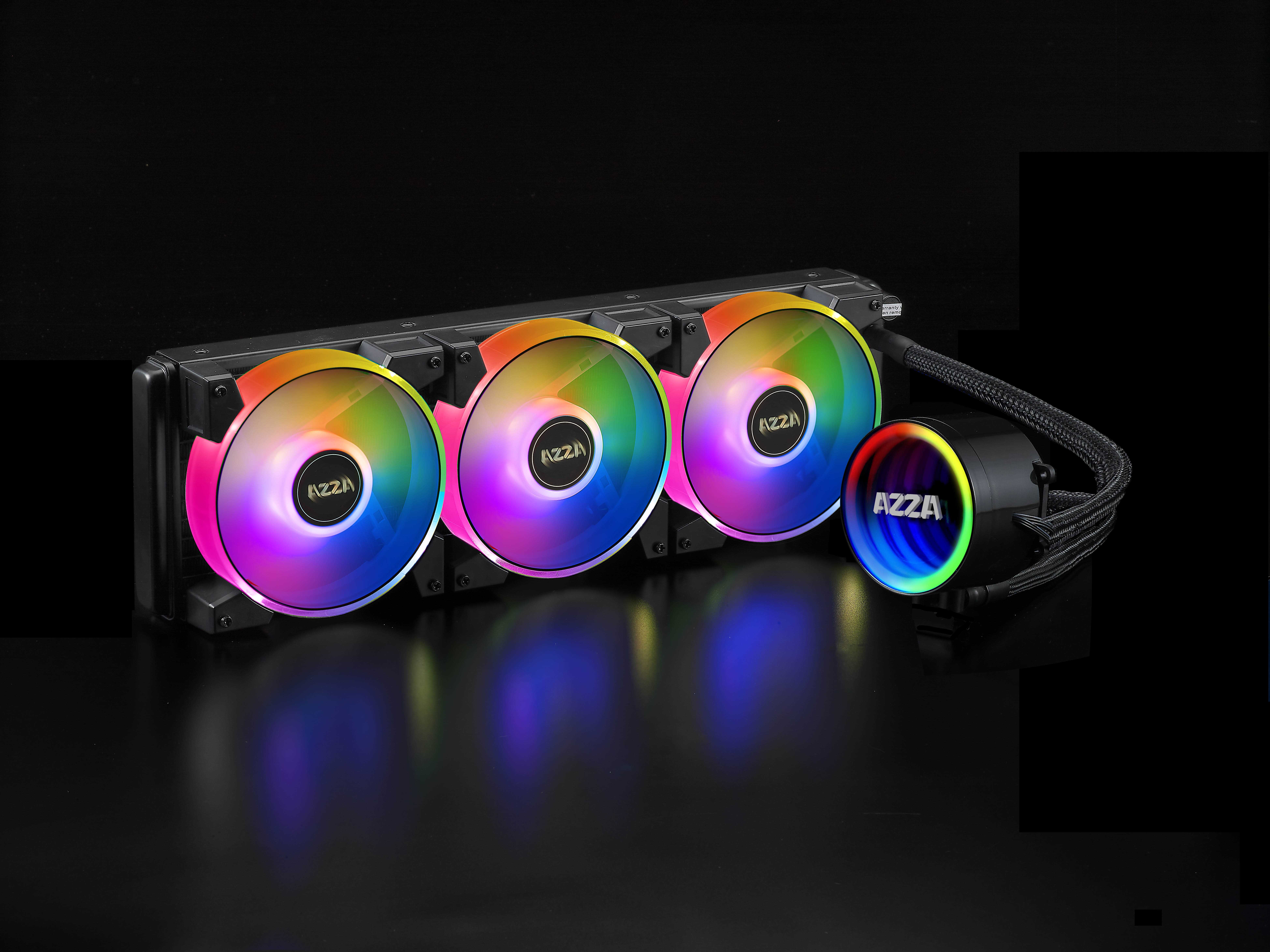 AZZA Blizzard 360mm ARGB AiO CPU Wasserkühlung für AMD und Intel AZZA Blizzard 360mm ARGB AiO CPU Wasserkühlung für AMD und Intel
