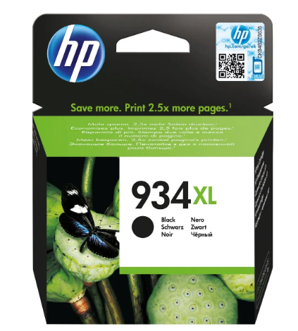 HP 934XL - C2P23AE Tintenpatrone für OJ 6230 / 6830, schwarz HP 934XL - C2P23AE Tintenpatrone für OJ 6230 / 6830, schwarz