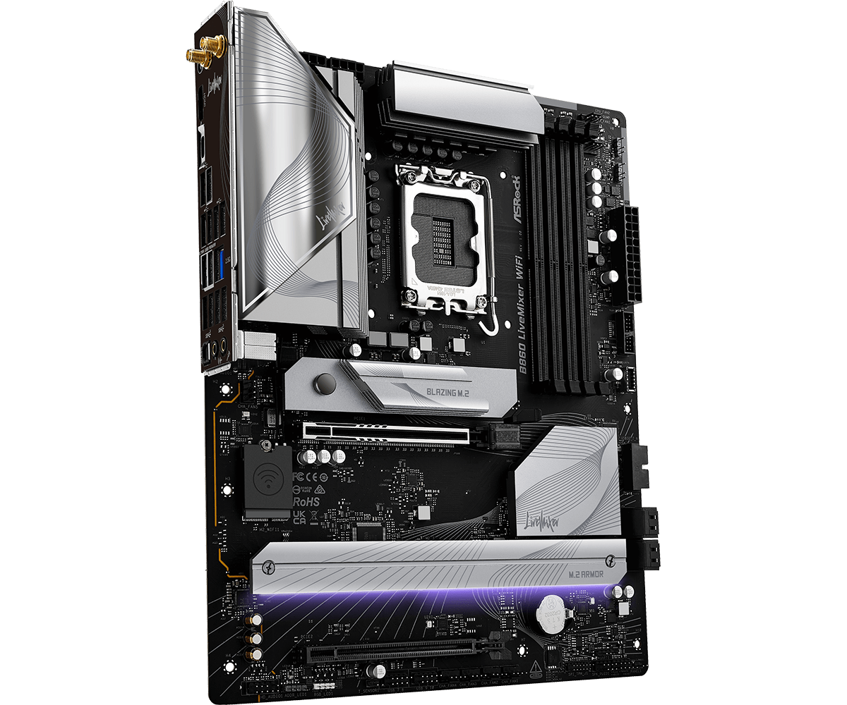 ASRock B860 LiveMixer WiFi DDR5 Intel S1851 retail