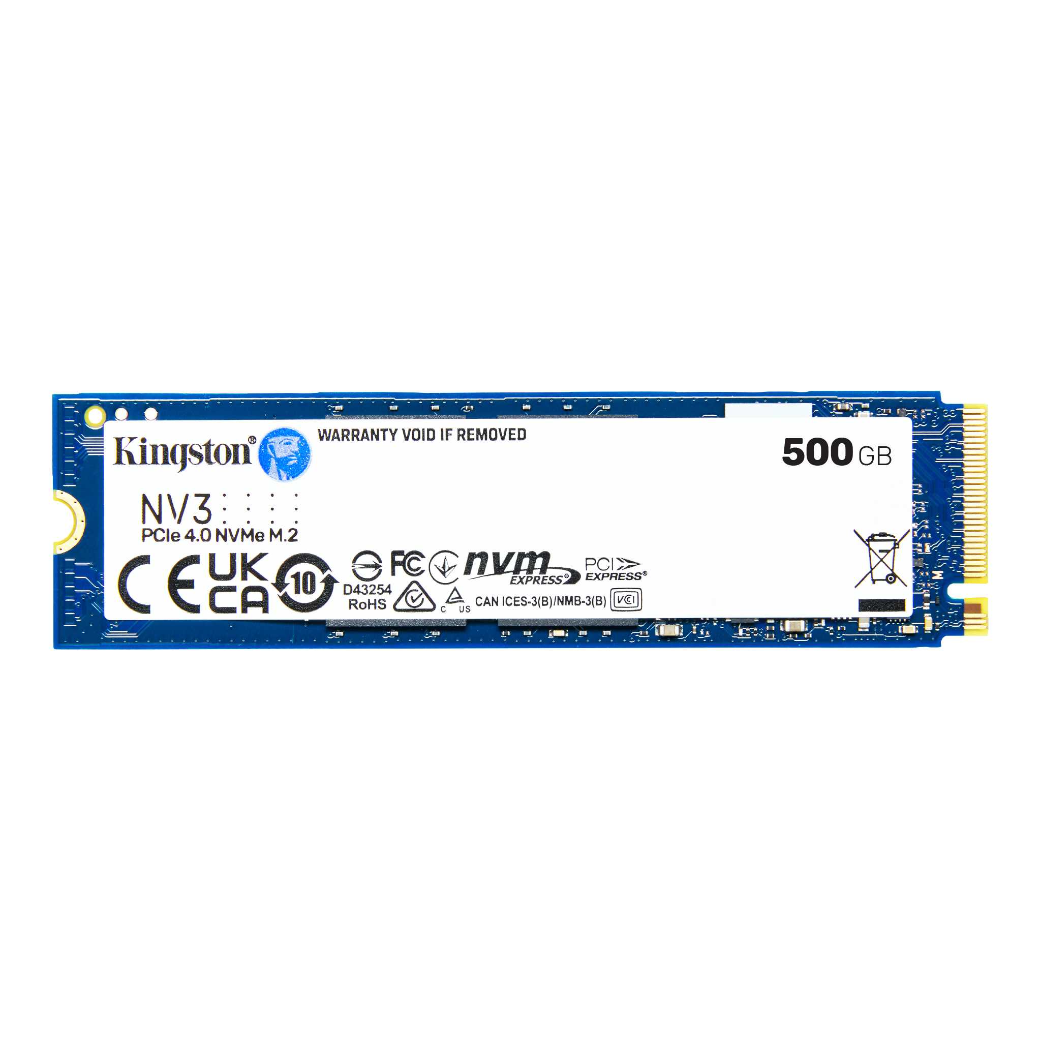SSD Kingston SNV3S/500G 500GB M.2 PCIe 4.0 NVMe Gen4 (L5000/S3000) SSD Kingston SNV3S/500G 500GB M.2 PCIe 4.0 NVMe Gen4 (L5000/S3000)