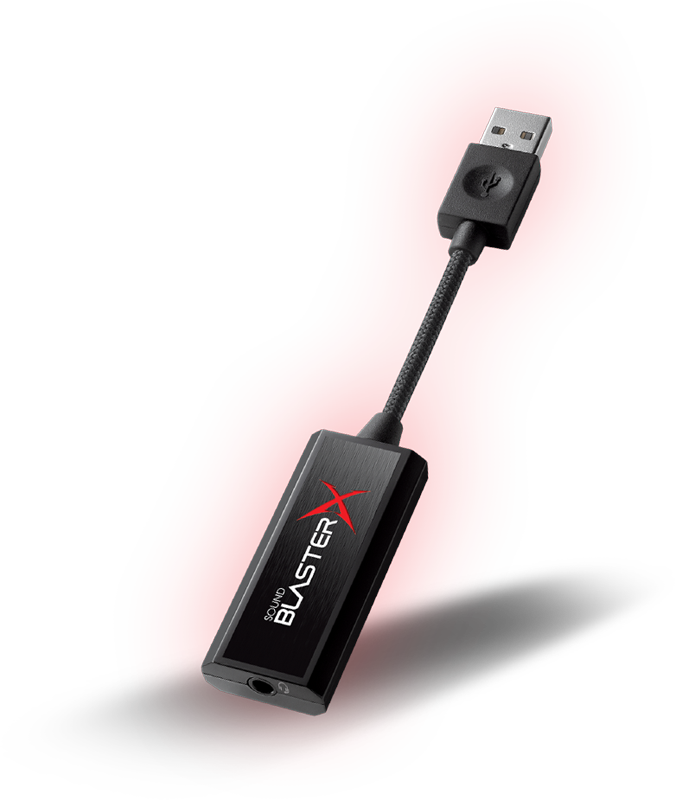 Creative Sound BlasterX G1 Portable USB, extern Creative Sound BlasterX G1 Portable USB, extern