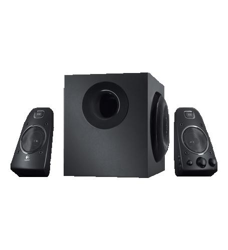 Logitech Z623 2.1 Aktiv-Lautsprechersystem Subw/2xSat, schwarz Logitech Z623 2.1 Aktiv-Lautsprechersystem Subw/2xSat, schwarz