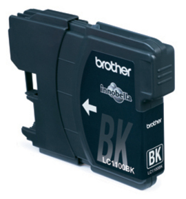 Brother LC-1100BK Tintenpatrone für DCP-185C 385C 585CW J715W MFC-5490CN 6490 6890CDW, schwarz Brother LC-1100BK Tintenpatrone für DCP-185C 385C 585CW J715W MFC-5490CN 6490 6890CDW, schwarz