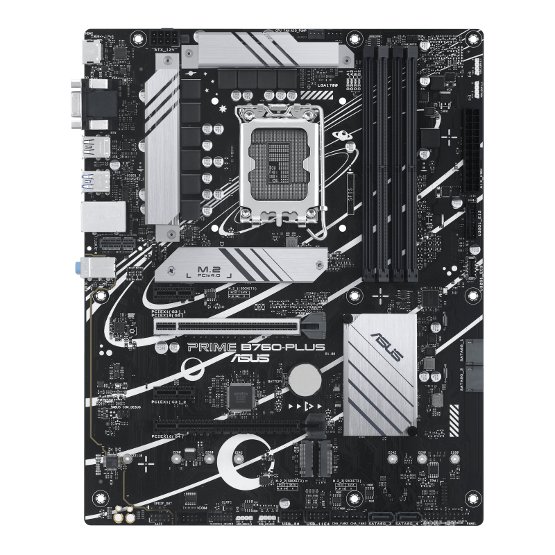 ASUS Prime B760-Plus Sockel 1700, 4xDDR5 HDMI / DP / VGA / 3xM.2 / ATX ASUS Prime B760-Plus Sockel 1700, 4xDDR5 HDMI / DP / VGA / 3xM.2 / ATX