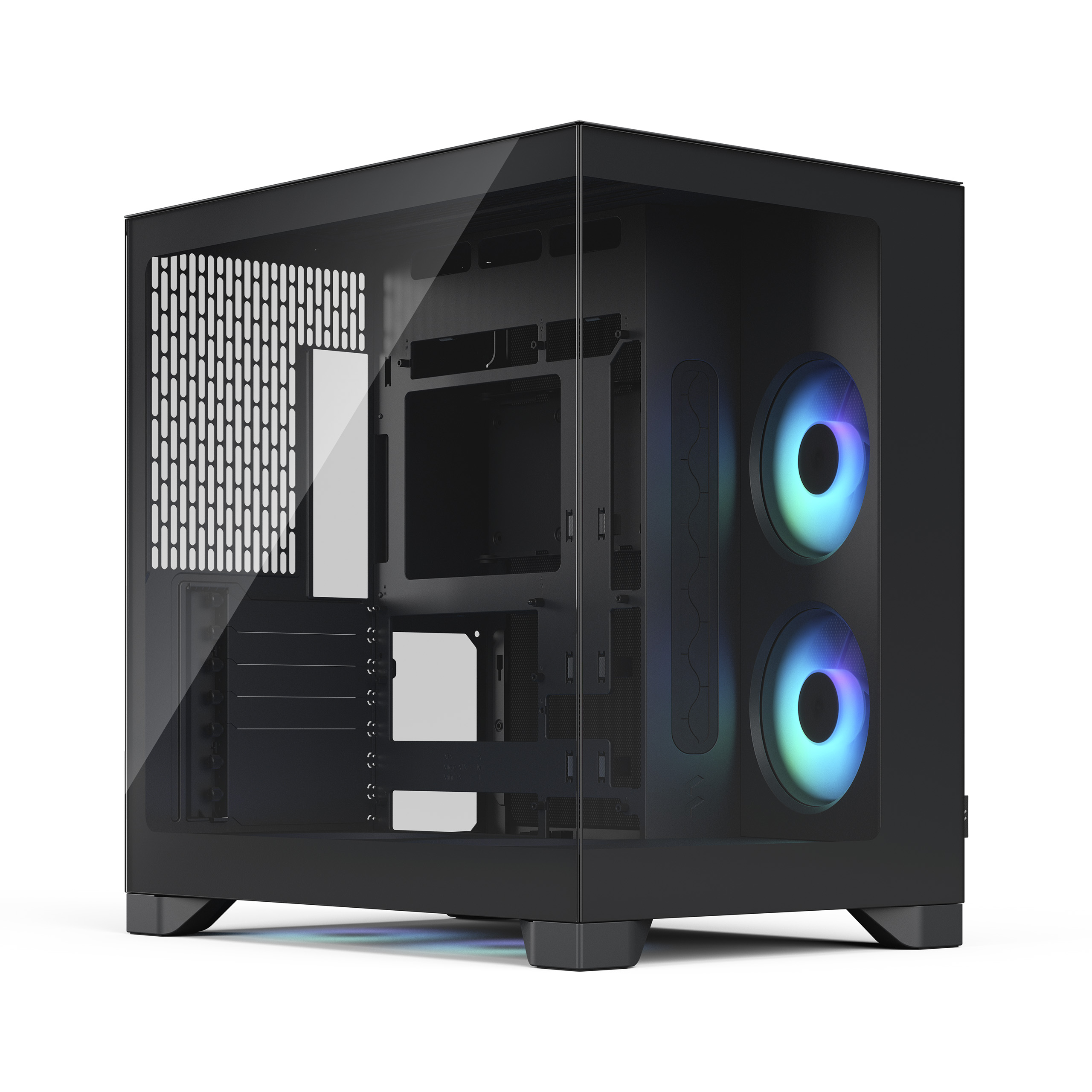Fractal Design Pop 2 Vision RGB schwarz, Panorama Tower Gehäuse, ohne Netzteil