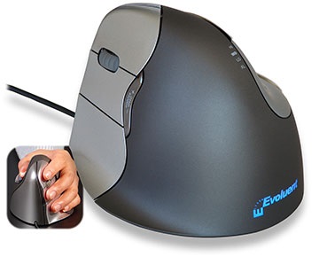 Evoluent Vertical Mouse 4, linke Hand USB Evoluent Vertical Mouse 4, linke Hand USB