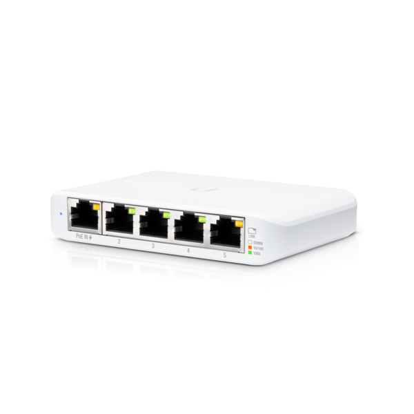 Ubiquiti UniFi Switch USW-FLEX-MINI, 5 Gbit Ports mit NT Ubiquiti UniFi Switch USW-FLEX-MINI, 5 Gbit Ports mit NT