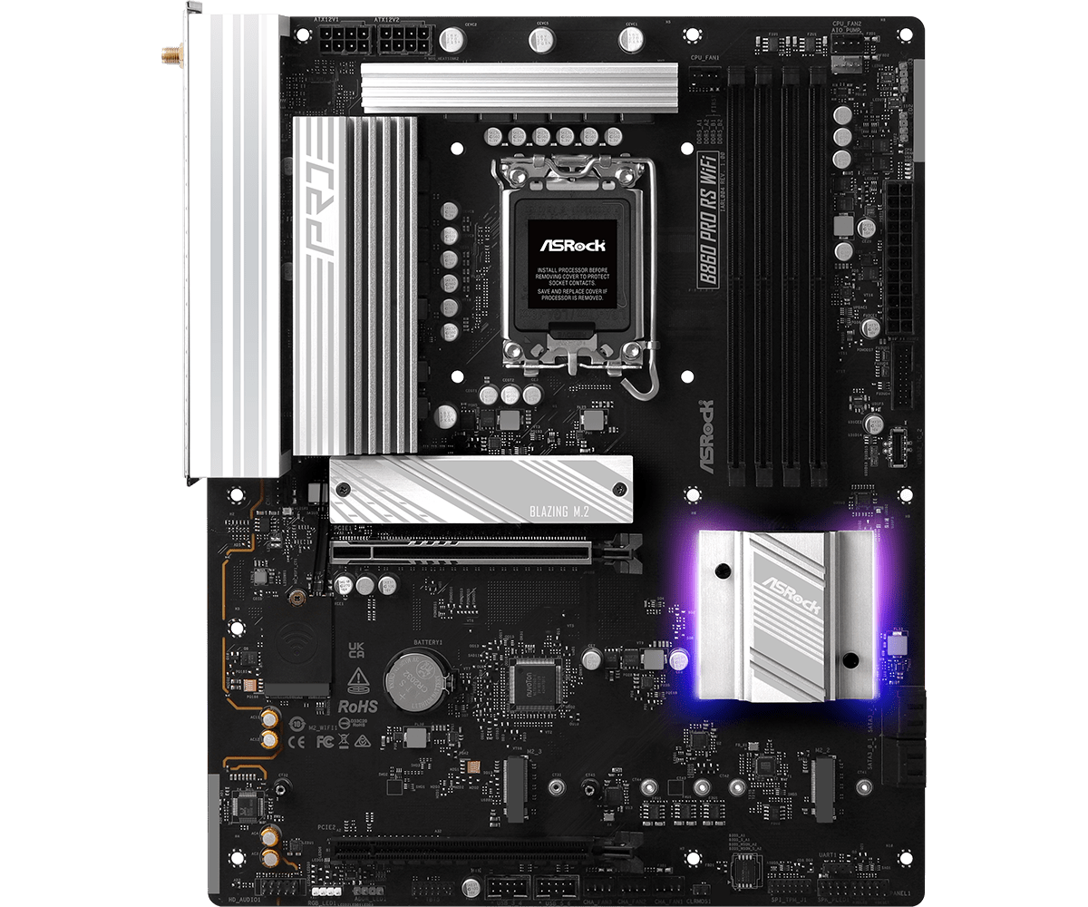 ASRock B860 Pro RS WiFi DDR5 Intel S1851 retail