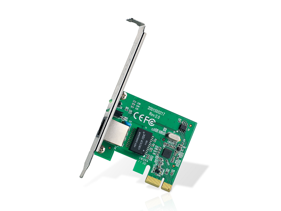 TP-Link TG-3468 Gigabit Netzwerkkarte 10/100/1000 Mbps RJ45, PCIe TP-Link TG-3468 Gigabit Netzwerkkarte 10/100/1000 Mbps RJ45, PCIe