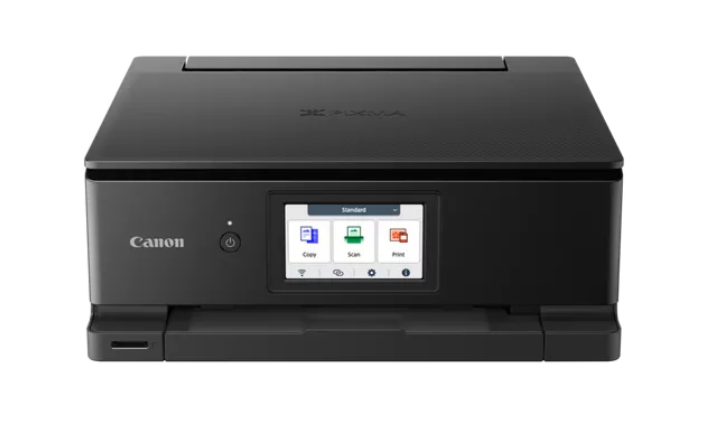 Canon Pixma TS8750 Tintenstrahldrucker Scanner Kopierer, TFT Display, Duplex, USB WLAN, schwarz Canon Pixma TS8750 Tintenstrahldrucker Scanner Kopierer, TFT Display, Duplex, USB WLAN, schwarz