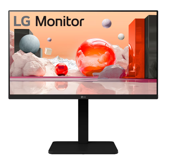 LG 24BA550-B IPS TFT 61cm (23,8 Zoll) 16:9 FHD 100Hz 5ms Pivot / DP / HDMI / USB / LS, schwarz