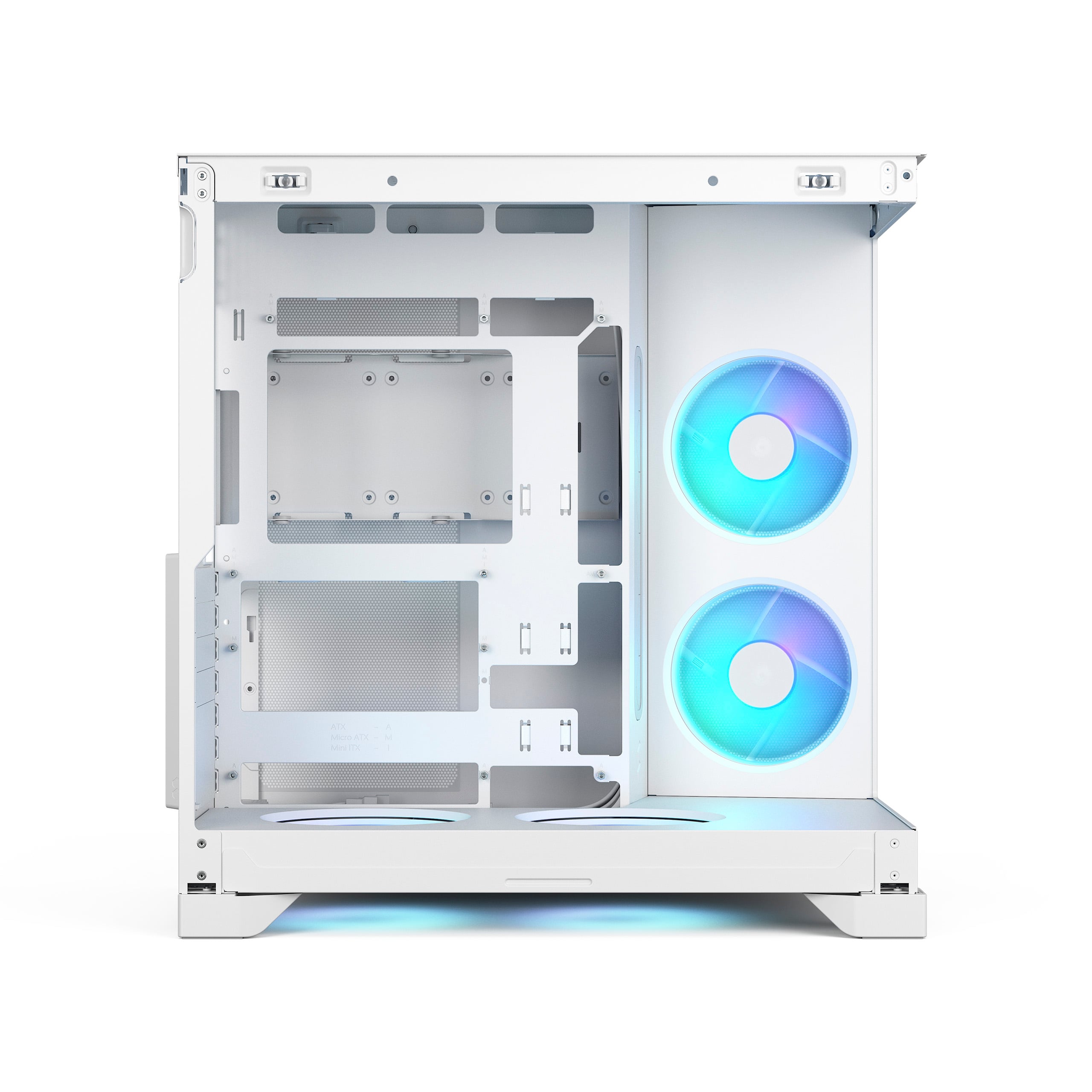 Fractal Design Pop 2 Vision RGB weiss, Panorama Tower Gehäuse, ohne Netzteil