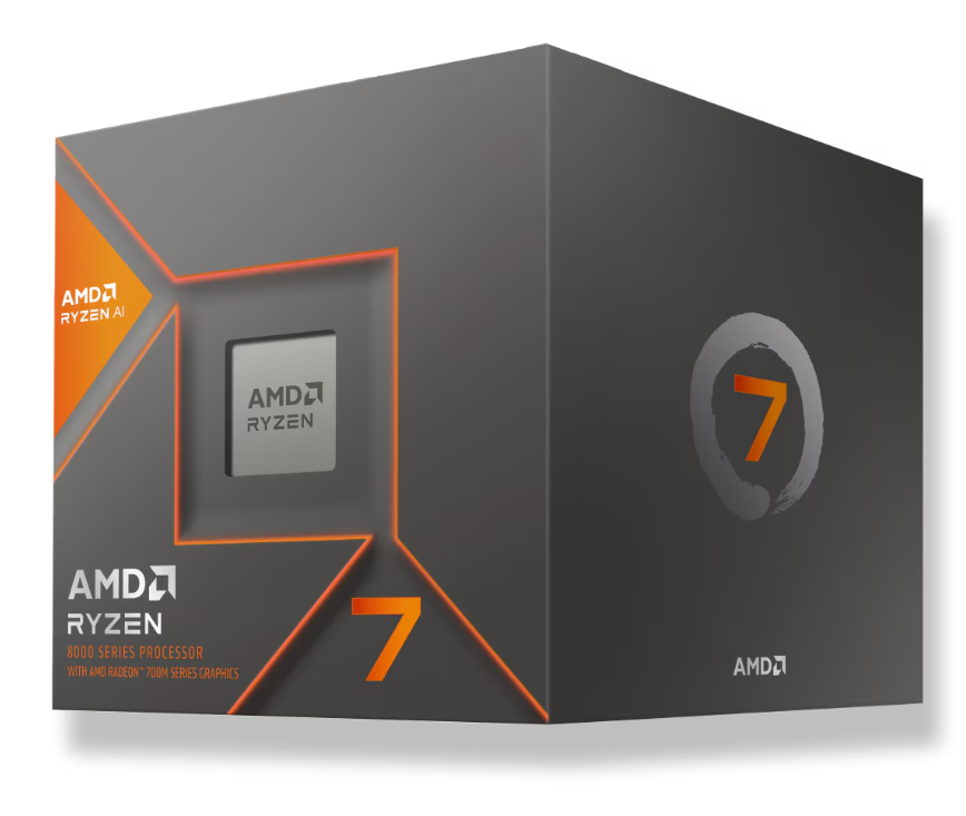 CPU-BOX AMD Ryzen 7 8700G AI 8x 4,2GHz Sockel-AM5 8-Core 24MB Cache 65Watt CPU-BOX AMD Ryzen 7 8700G AI 8x 4,2GHz Sockel-AM5 8-Core 24MB Cache 65Watt