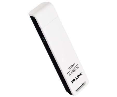 TP-Link TL-WN821N  WLAN USB 2.0 High-Gain Adapter 300Mpbs 802.11 b/g/n, weiss