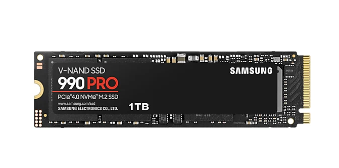 SSD Samsung 990 Pro MZ-V9P1T0BW 1,0TB M.2 Typ 2280 PCIe 4.0 x4 / PCIe 5.0 x2 NVMe SSD Samsung 990 Pro MZ-V9P1T0BW 1,0TB M.2 Typ 2280 PCIe 4.0 x4 / PCIe 5.0 x2 NVMe