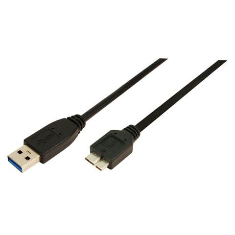 USB 3.0 Anschlusskabel 0,5 Meter USB-A Stecker/USB Micro-B Stecker USB 3.0 Anschlusskabel 0,5 Meter USB-A Stecker/USB Micro-B Stecker
