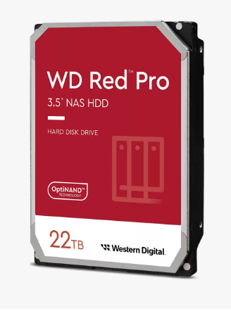 WD RED Pro WD221KFGX 3.5" HDD / Festplatte 22TB SATA 6Gb/s 7200rpm 512MB Cache 24x7 Dauerbetrieb WD RED Pro WD221KFGX 3.5" HDD / Festplatte 22TB SATA 6Gb/s 7200rpm 512MB Cache 24x7 Dauerbetrieb