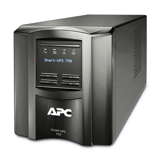APC SMT750IC Smart-UPS 750VA LCD 230V Tower SmartSlot USB 5min Runtime 500W with SmartConnect APC SMT750IC Smart-UPS 750VA LCD 230V Tower SmartSlot USB 5min Runtime 500W with SmartConnect