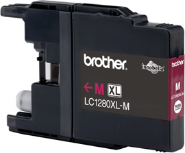 Brother LC-1280XLM Tintenpatrone für MFC J5910DW J6510DW J6710DW J 6910DW, magenta Brother LC-1280XLM Tintenpatrone für MFC J5910DW J6510DW J6710DW J 6910DW, magenta