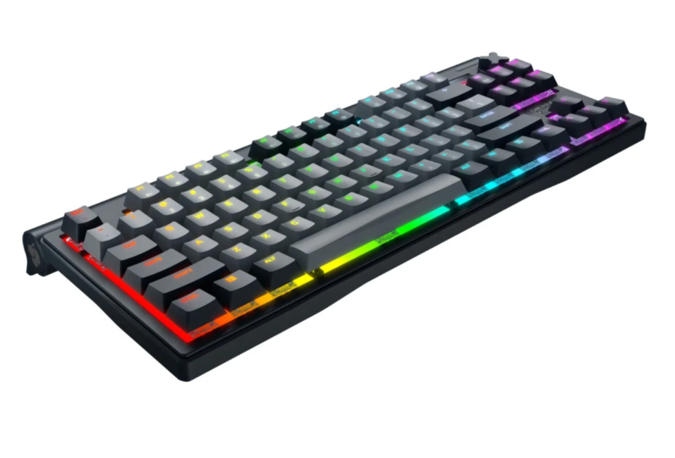 Cherry G80-3883HJADE-22 MX 8.3 RGB Wireless Red-Switch Tastatur beleuchtet deutsch, schwarz