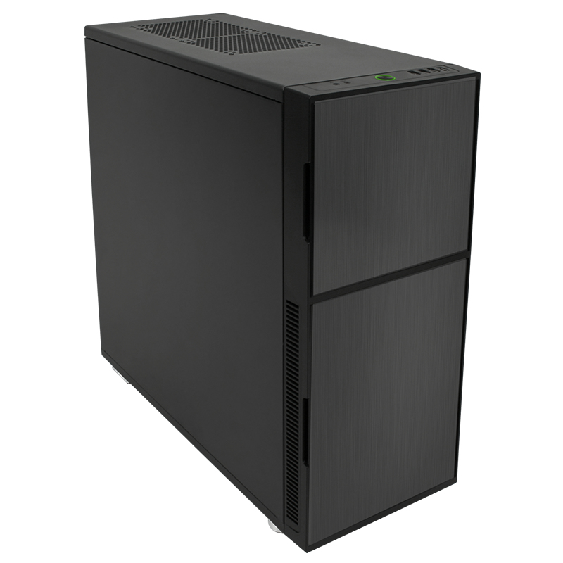 Nanoxia BIG NGH Deep Silence DS 5 Rev. B Dark Black Big-Tower Gehäuse ohne NT, E-ATX Nanoxia BIG NGH Deep Silence DS 5 Rev. B Dark Black Big-Tower Gehäuse ohne NT, E-ATX