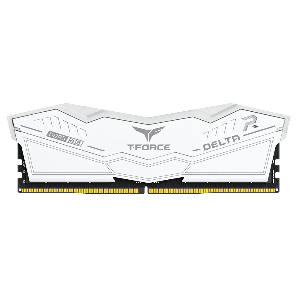 DDR5 RAM T-Force Delta RGB White 32GB (2x16GB) PC 6000 CL30