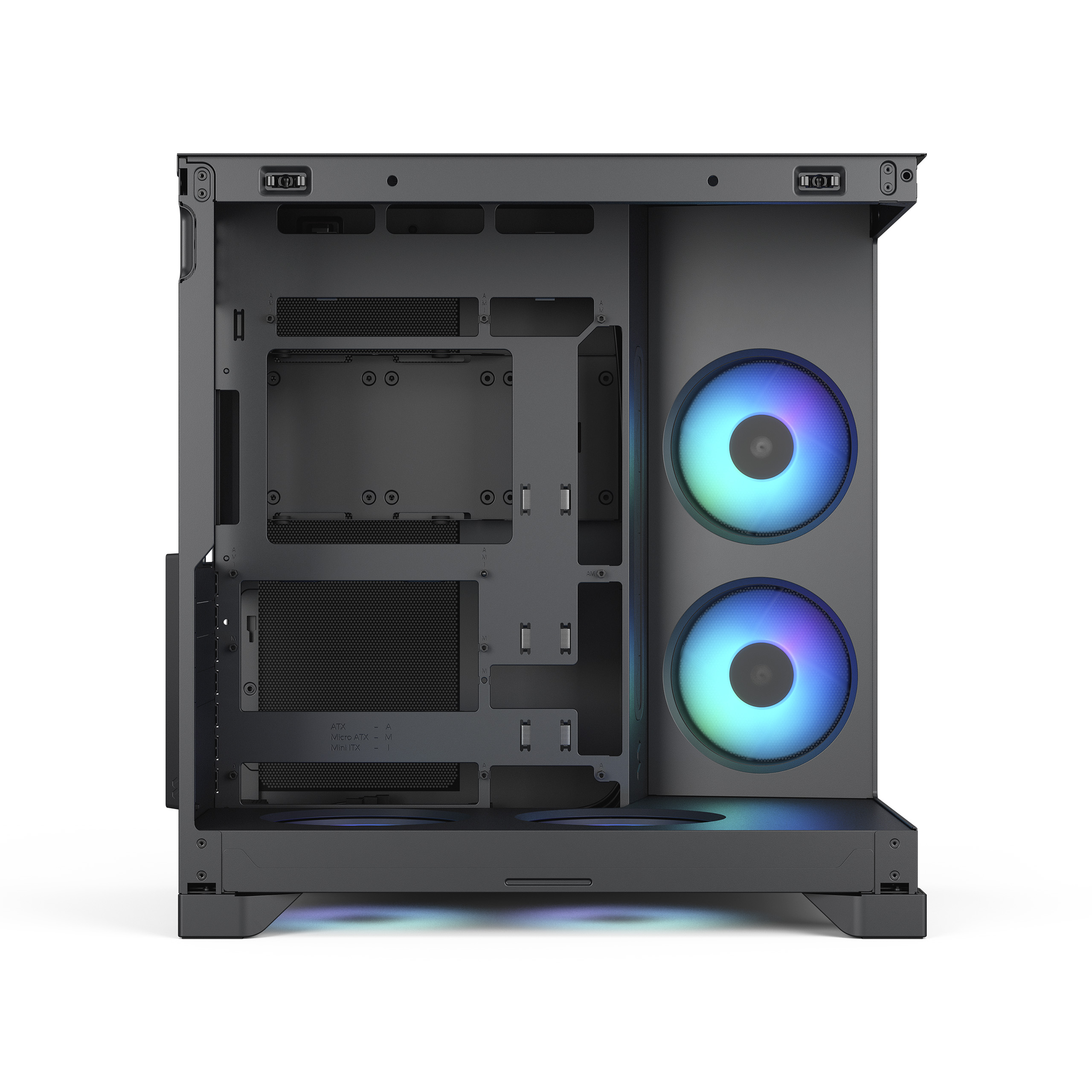 Fractal Design Pop 2 Vision RGB schwarz, Panorama Tower Gehäuse, ohne Netzteil