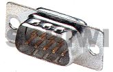 SUB-D Stecker 9 polig, Lötkelch (Serieller Port) SUB-D Stecker 9 polig, Lötkelch (Serieller Port)
