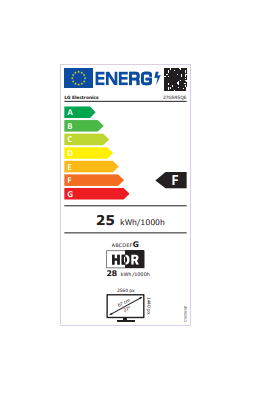 LG 27GS95QE-B OLED TFT 68,4cm (27 Zoll) 16:9 2K 240Hz 0,03ms DP / 2xHDMI