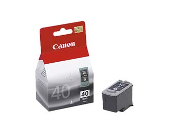 Canon PG-40 Tintenpatrone für iP1200 iP2200 iP2600 MP150 MP180 JX200 MX300, schwarz Canon PG-40 Tintenpatrone für iP1200 iP2200 iP2600 MP150 MP180 JX200 MX300, schwarz