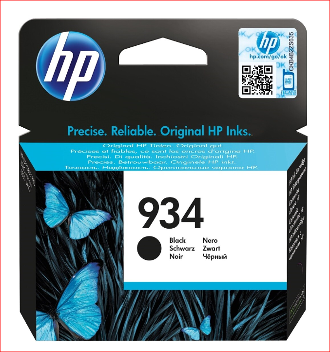 HP 934 - C2P19AE Tintenpatrone für OJ 6230 / 6830, schwarz HP 934 - C2P19AE Tintenpatrone für OJ 6230 / 6830, schwarz