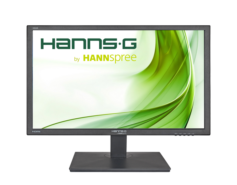 Hanns.G HE225DPB LED TFT 54,6cm (21,5 Zoll) 40Mio:1 DVI / VGA / LS 5ms 250cd/m², schwarz