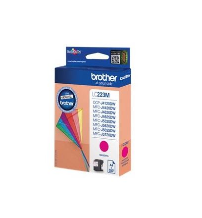Brother LC-223M Tintenpatrone (Drachen) für DCP J4120DW, MFC J4x20DW, J5x20DW, magenta Brother LC-223M Tintenpatrone (Drachen) für DCP J4120DW, MFC J4x20DW, J5x20DW, magenta