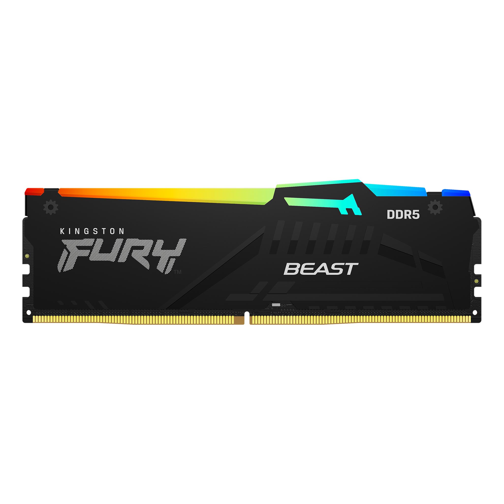 DDR5 RAM Kingston FURY Beast Black RGB 16GB PC 5600 CL36 DDR5 RAM Kingston FURY Beast Black RGB 16GB PC 5600 CL36