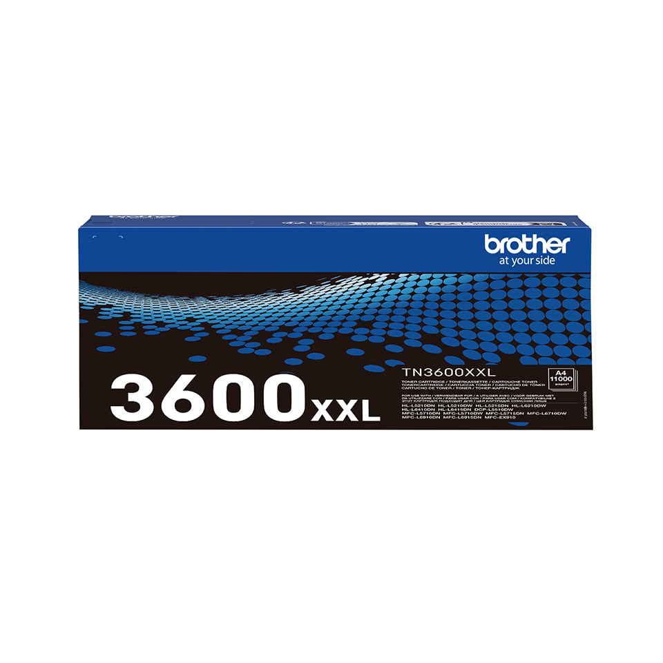 Brother Toner TN3600XXL für HL-L5210, HL-L6210, DCP-LK5510, 11.000 Seiten, schwarz Brother Toner TN3600XXL für HL-L5210, HL-L6210, DCP-LK5510, 11.000 Seiten, schwarz