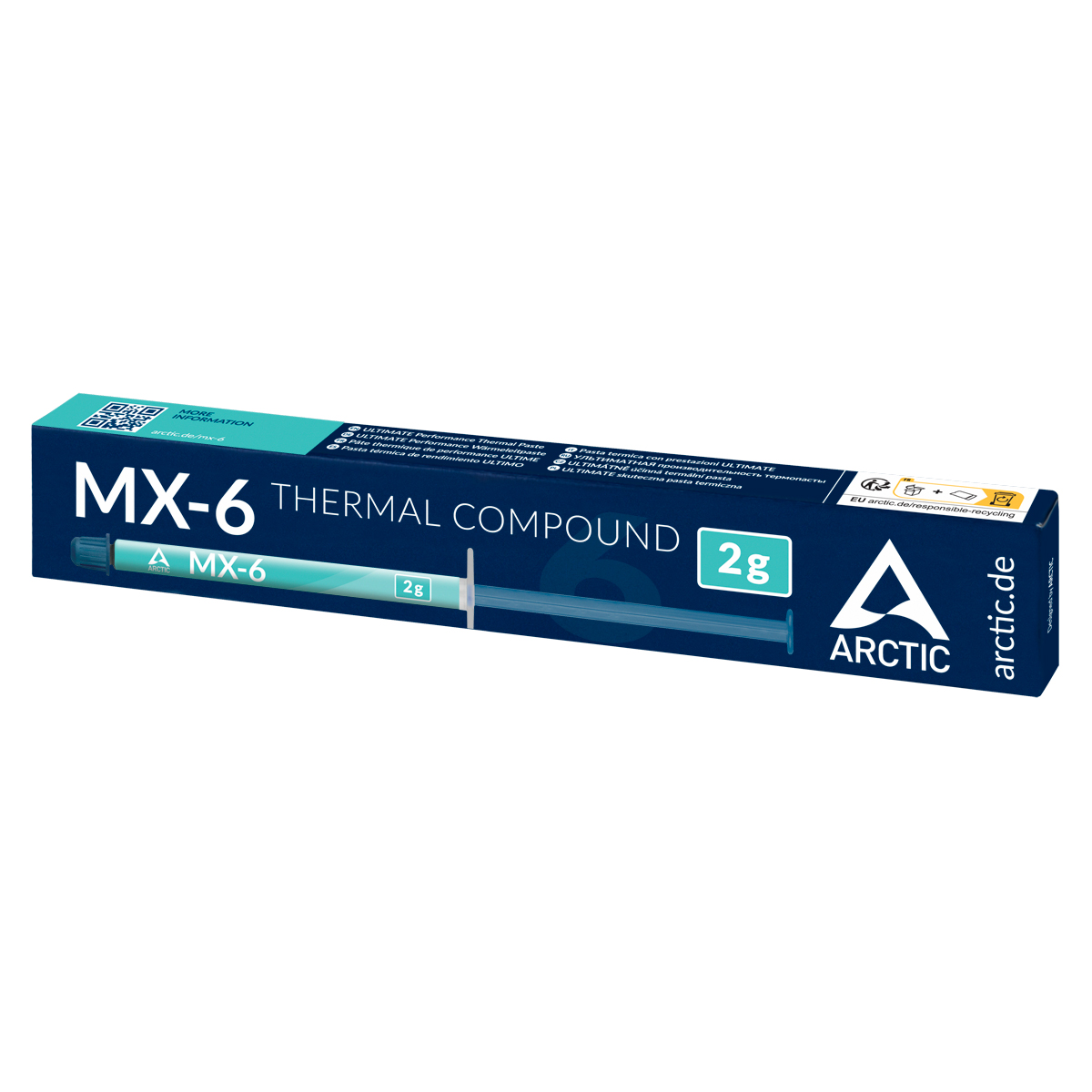 Arctic MX-6 Wärmeleitpaste 2 Gramm Spritze Arctic MX-6 Wärmeleitpaste 2 Gramm Spritze
