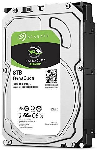 Seagate Barracuda ST8000DM004 3.5" HDD / Festplatte 8TB SATA 6Gb/s 5400rpm 256MB Cache Seagate Barracuda ST8000DM004 3.5" HDD / Festplatte 8TB SATA 6Gb/s 5400rpm 256MB Cache