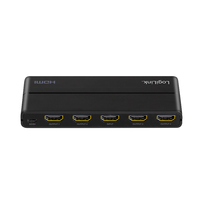 Logilink 4-Port HDMI-Splitter 4K/60 Hz, HDCP / HDR / CEC Logilink 4-Port HDMI-Splitter 4K/60 Hz, HDCP / HDR / CEC