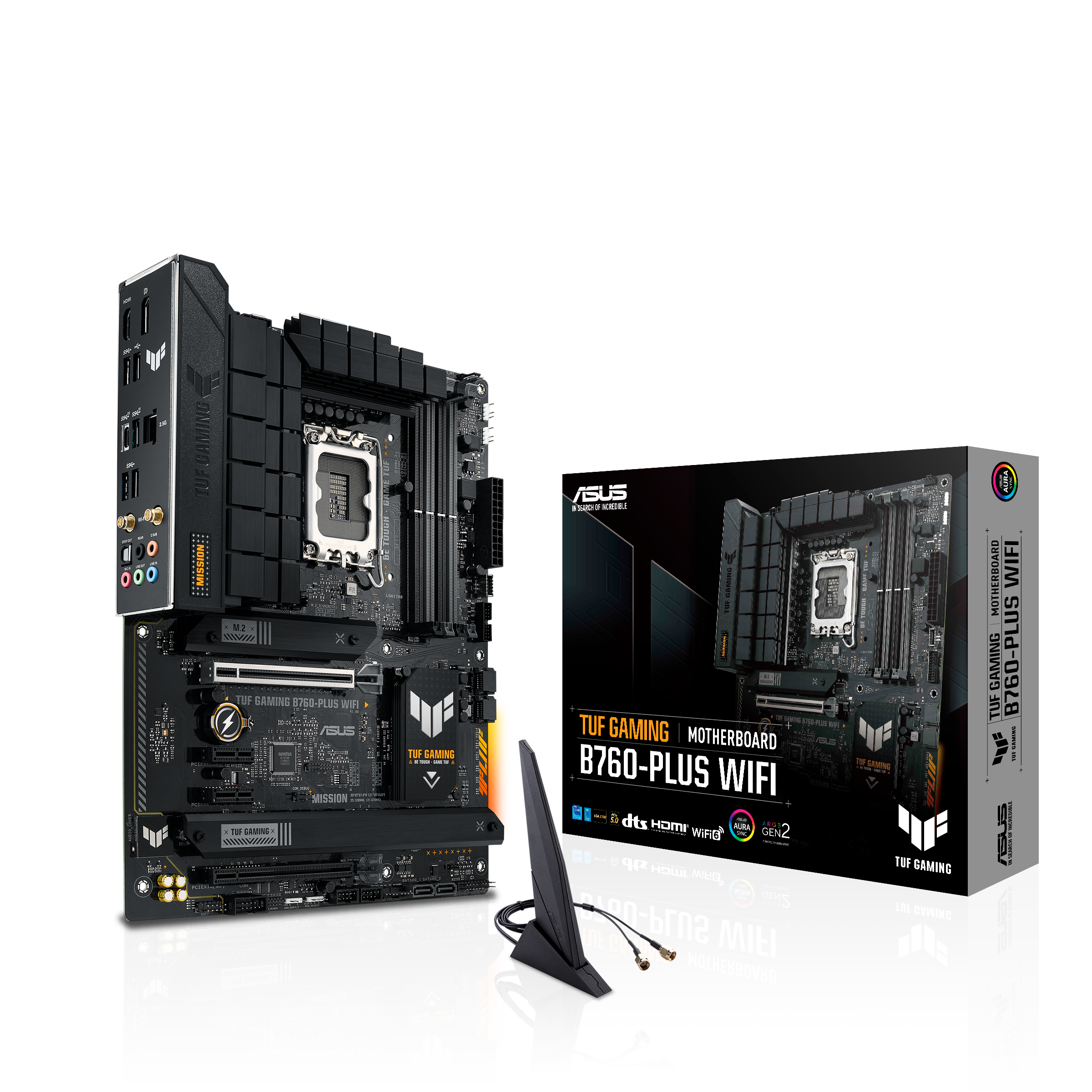 ASUS Prime B760-Plus WiFi Sockel 1700, 4xDDR5 HDMI / DP / VGA / 3xM.2 / ATX ASUS Prime B760-Plus WiFi Sockel 1700, 4xDDR5 HDMI / DP / VGA / 3xM.2 / ATX